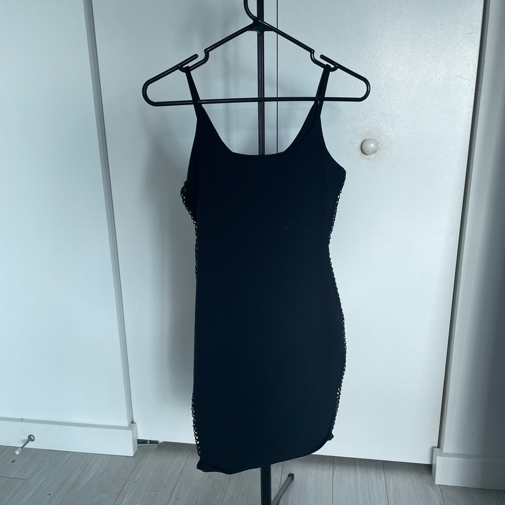 FASHION NOVA Black bodycon dress